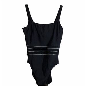 Krista black one piece swimsuit